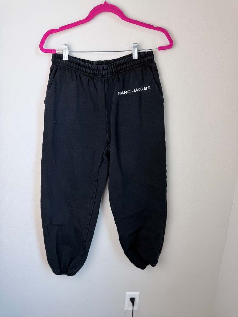 Marc Jacobs Black Jogger sweat pants